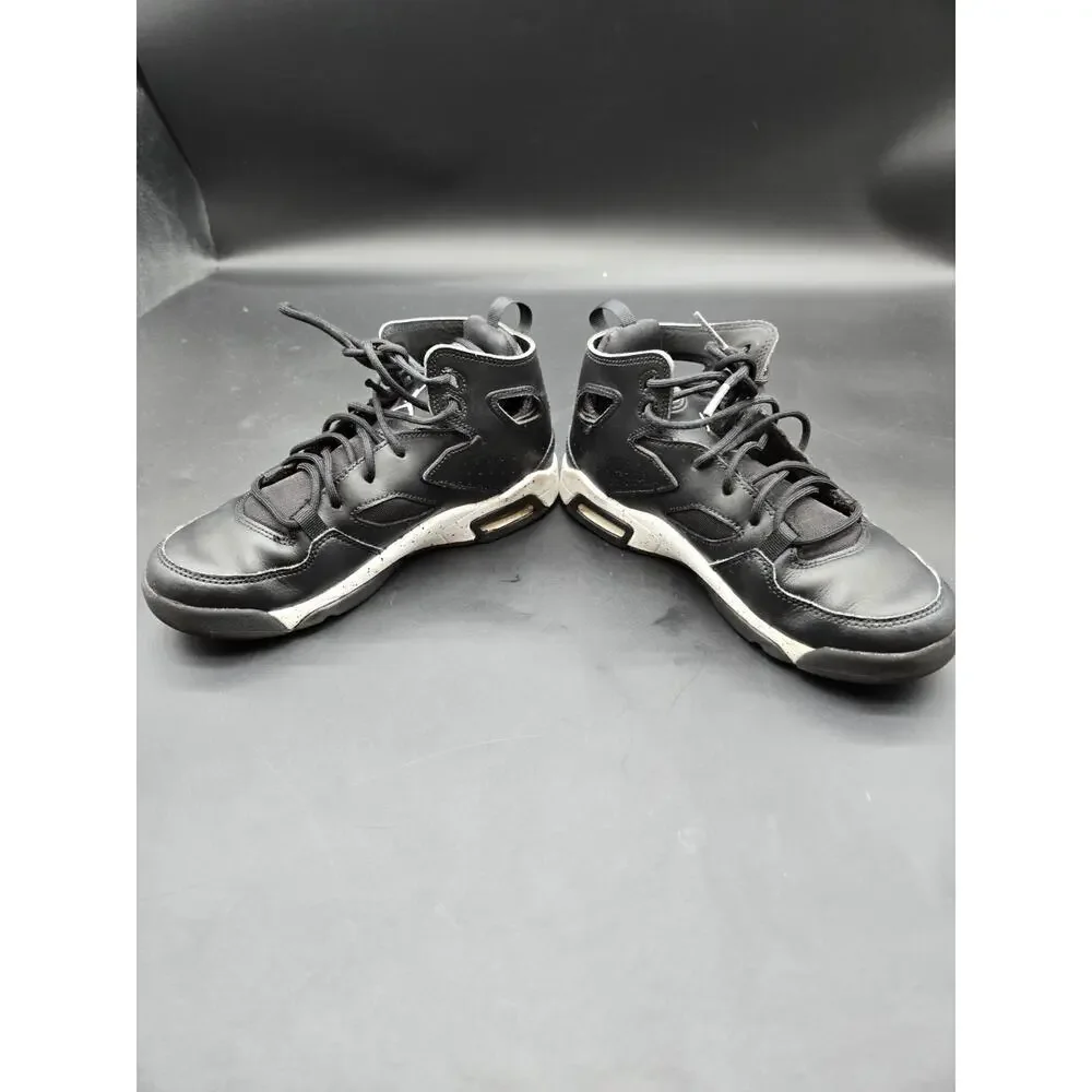 NIKE Air Jordan Flight Club 91' Black/White Size 4 #107